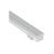 Fluxia AL2-C1716 Aluminium LED Tape Profile, Tall 2 metre with Frosted Crown Diffuser - view 4