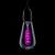 Prolite 4W LED ST64 Spiral Funky Filament Lamp ES, Magenta - view 1