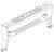 JBL SRX912M UBH Horizontal U-Bracket for the JBL SRX912M - view 7
