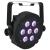 Showtec Compact Par 7 Q4 RGBW LED PARCan, 7x 4W - Black - view 8