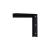 elumen8 Angle Bracket, 195x240mm Black - view 1