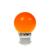 Prolite 1.5W LED Polycarbonate Golf Ball Lamp, BC Orange - view 2