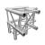 Global Truss F34 PL 3 Way 90 Degree Corner (4126-30PL) - view 1