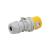 PCE Yellow 16A C Form 110V 3P+E Plug (014-4) - view 2