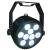 Showtec Power Spot 9 Q6 Tour RGBWAUV LED Spot, 9x 12W - view 1
