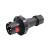 Red 63A C Form 415V 3P+N+E Black Plug (035-6xs) - view 1