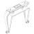 JBL SRX912M UBV Vertical U-Bracket for the JBL SRX912M - view 8