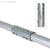 elumen8 Aluminium 48mm Scaffold Tube Joiner - Zinc - view 1