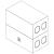 JBL SRX928S VT CVR Vertical Transporter Cover for JBL SRX928S Subwoofers - view 1