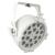 Showtec Compact Par 18 Q4 RGBW LED PARCan, 18x 7W - White - view 4