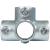 elumen8 4-Side Outlet Key Clamp - Silver - view 3