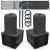 Nexo 2x P+8 Top Boxes, 2x L15 Sub Bass Cabinets, Nexo NXAMP4X2MK2 Controller/Amplifier Inclusive System Package - view 1