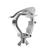Global Truss Quick Hook Half Coupler (812HOOKQUICK) - Silver - view 1