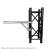 Global Truss Heavy Duty Braced Boom Arm, 750mm - Silver - view 3