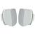 Adastra BH3-W 3-Inch Passive Speaker Pair, IP44, 30W @ 8 Ohms - White - view 2