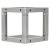 Equinox Quad Steel DecoTruss Box Corner, Silver - view 3