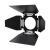 LDR Cetra/Suono/Tempo Fresnel 4-Leaf Barn Door, Black - view 2