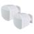Adastra CBS-35-W Coaxial Background Speaker, 20W @ 16 Ohms or 100V Line - White (Pair) - view 1