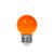 Prolite 1.5W LED Polycarbonate Golf Ball Lamp, ES Orange - view 1