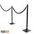 Wentex Bollard Rope - Black - view 3