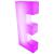 LED Alphabet Letter E - view 3