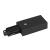 Artecta 1-Circuit Display Track Feed-In Connector - Black - view 1