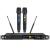 Citronic TU2-H Dual PLL Tuneable UHF Wireless Microphone System with Handhelds - Channel 65/70 - view 1