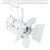 Artecta Fresnel 50 SW LED Track Light, VW - White - view 3