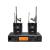 JTS RU-8012DB Dual Radio Microphone System with JTS RU-G3TB Body Pack and JTS CM-501 Microphone - Channel 65 to 70 - view 1