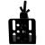 Equinox UVC50B Universal Video Wall Clamp, 30kg - view 5
