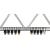Wentex CURTFIX Curtain Clamp Coloured Ring (Pack of 50) - Light Grey - view 3