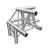 Global Truss F33 PL 3 Way 90 Degree Corner L/H Apex Up (4094-32PL) - view 1