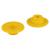 Wentex CURTFIX Curtain Clamp Coloured Ring (Pack of 50) - Yellow - view 1