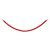 elumen8 Chrome Barrier Rope, Red Velvet - view 1