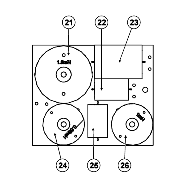 22. Nexo 05FCNP5.60 Capacitor 5.6muF for Nexo Geo M10-I