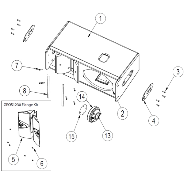 1. Nexo 05EBGEOS1210 Empty Box for Nexo Geo S1210