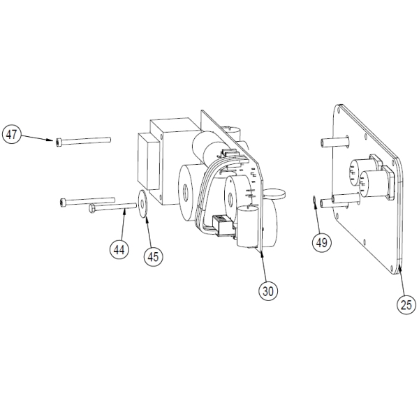 25. Nexo 05GEOS12-FPA Connection Plate for Nexo Geo S1210