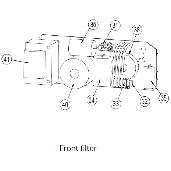 31. Nexo 05CNX721-164/001 Male Connector 721-164/0001-000 for Nexo Geo S1210