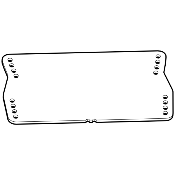 Nexo GPI-ANPL2 5 To 10 Degree Installation Angle Plate for Nexo GEO S1210 and S1230