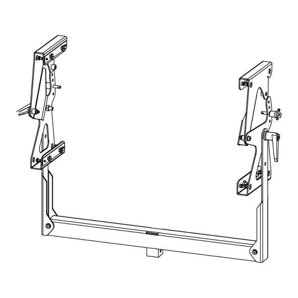 Nexo GPT-PSBRK Pole Stand Bracket for 2x Nexo GEO S1210 or S1230