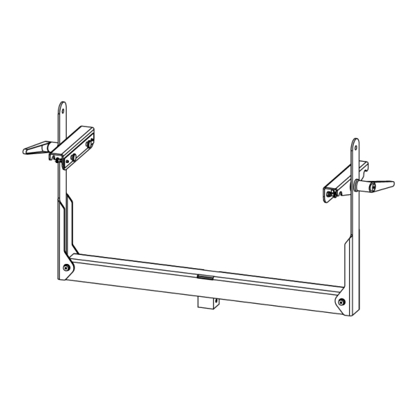 Nexo GPT-SSBRK Horizontal Bracket for Single Nexo GEO S1210 or S1230