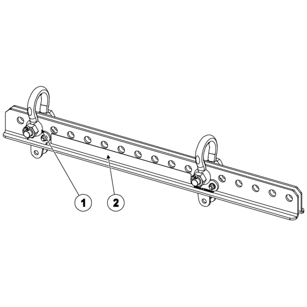 Nexo Geo VNT-EXBARM10 Extension Bar Replacement Parts