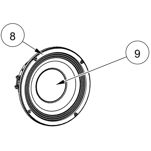 8. Nexo 05VRX5FB Flat Washer 90 Degree (x10) for Nexo ID210i