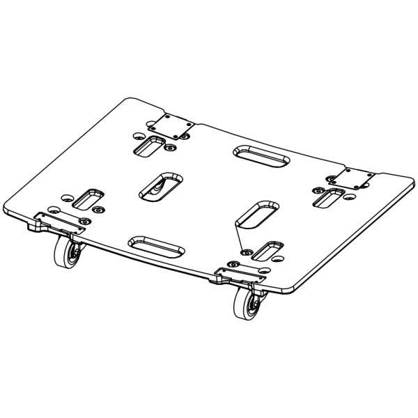 Nexo P+ Series Wheel Board for Nexo L20 Sub