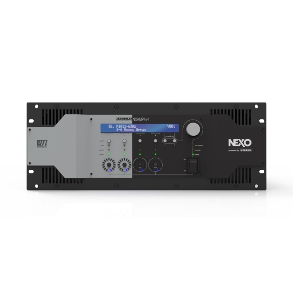 Nexo NXAMP4X4U Powered Digital TD Controller, 4x 4U - 110 V Version
