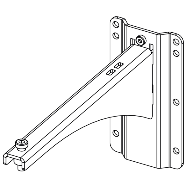 Nexo P+ Series Wallmount Bracket for Nexo P8, ID84 and EPS6 - White