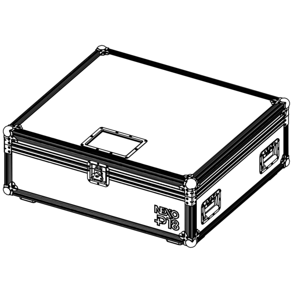 Nexo P+ Series Flight Case for Nexo Accessories (P18 Branded)