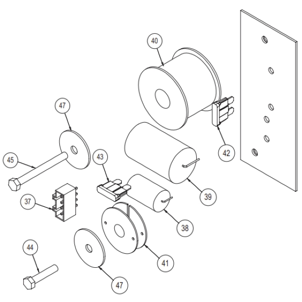 37. Nexo 05C1225621-164/001 Connector Male Wago 721-164/001-000 for Nexo PS10