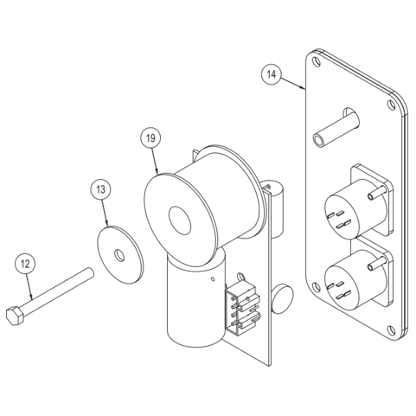 12. Nexo 05VLTH550 Screw Bass 5 x 50 for Nexo PS8