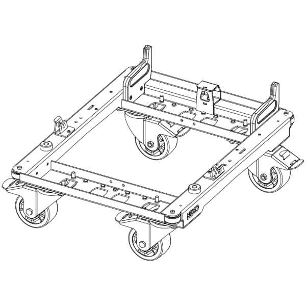 Nexo STT-DOLLY01 Single Dolly for Nexo STM Series Speakers